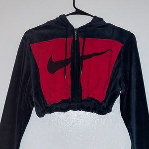 Nike custom crop top